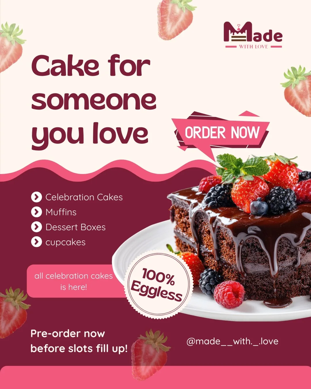 Made with Love – Cake Brand Identity 5