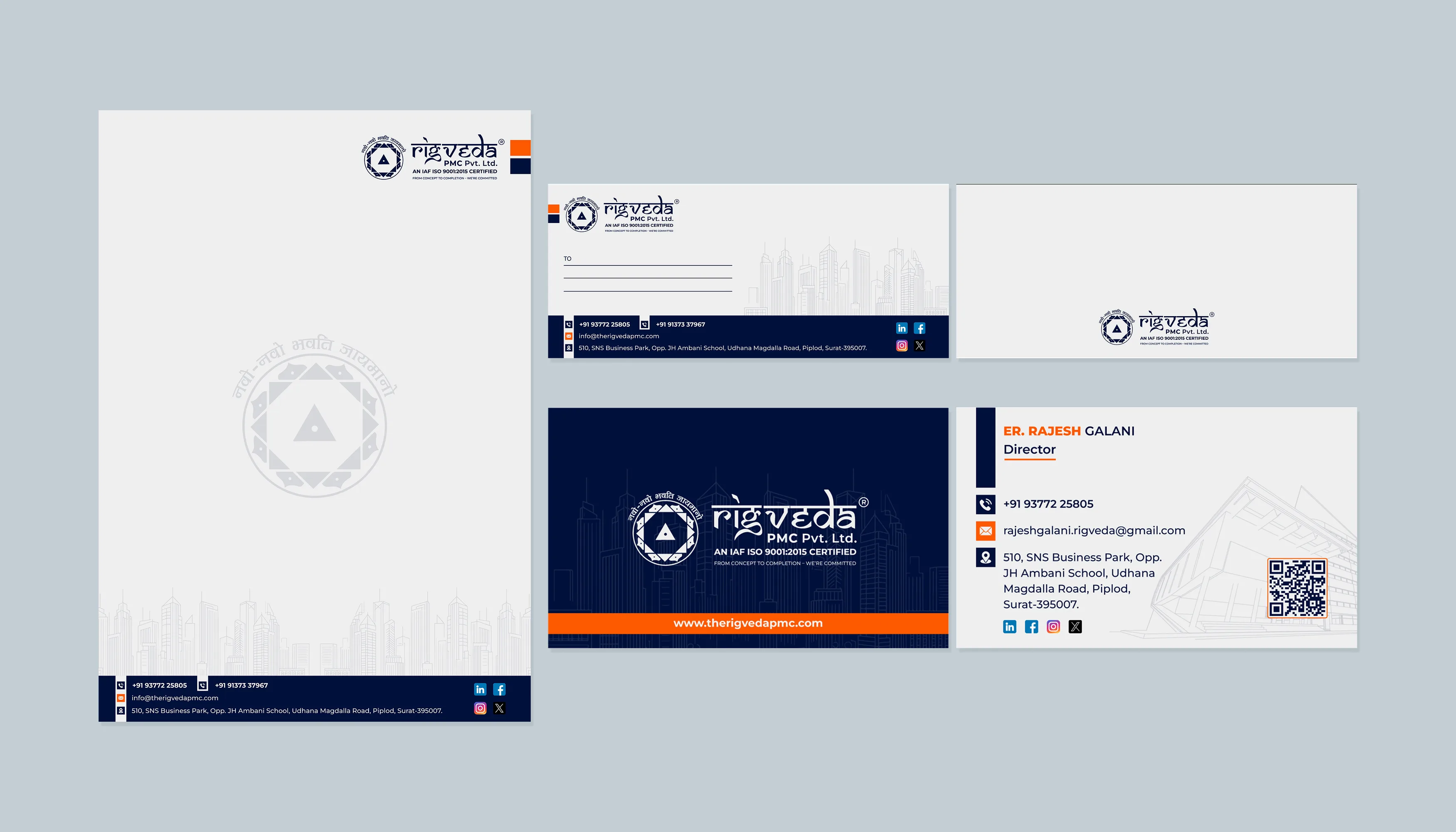 Rigveda – Corporate Stationery Design 3