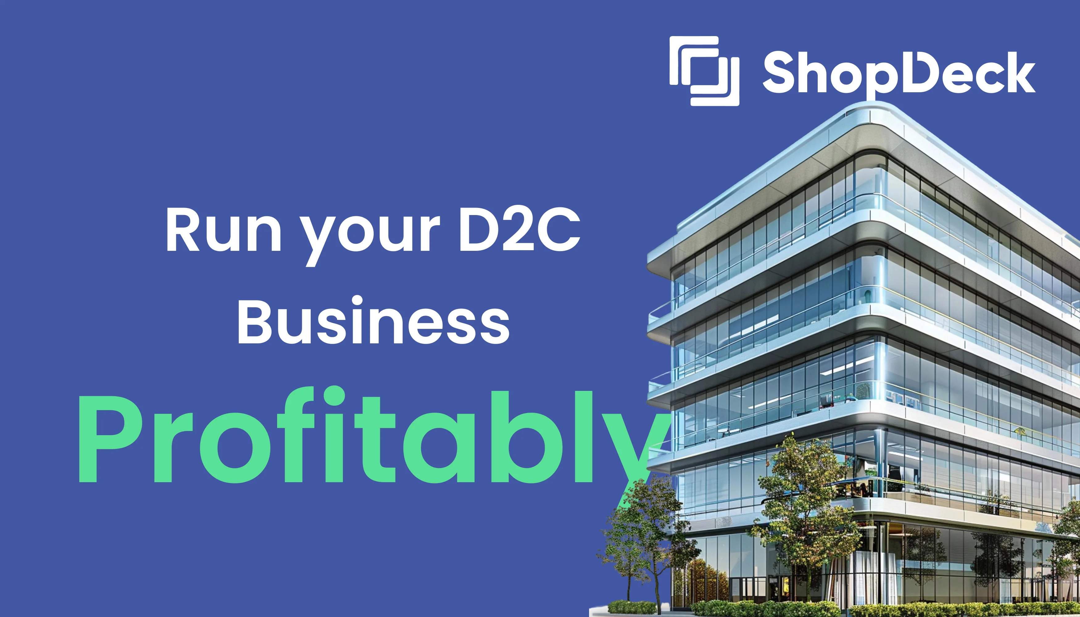 ShopDeck – D2C Business Platform Website Development 2