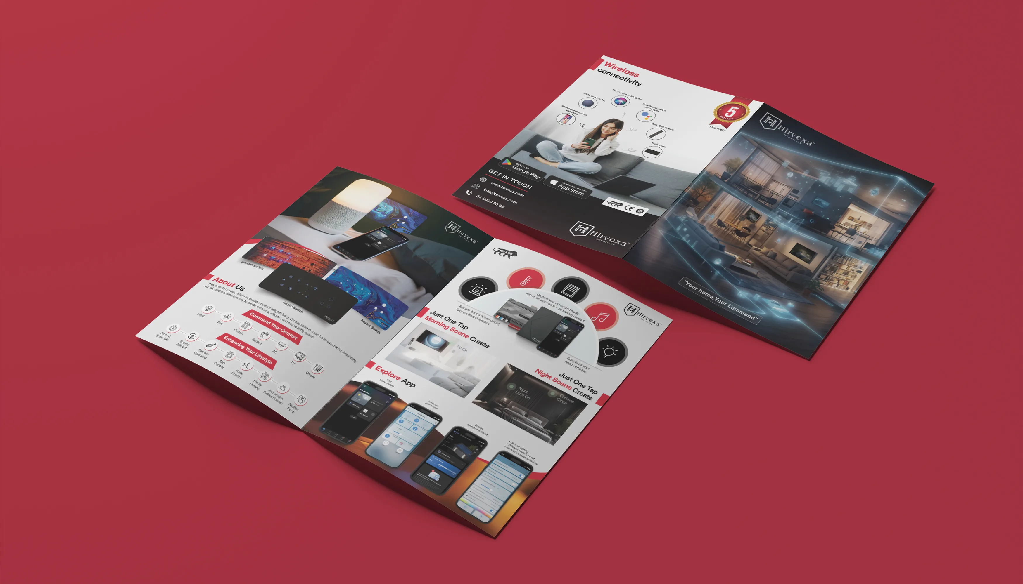 Hirvexa Tech – Corporate Brochure Design 3