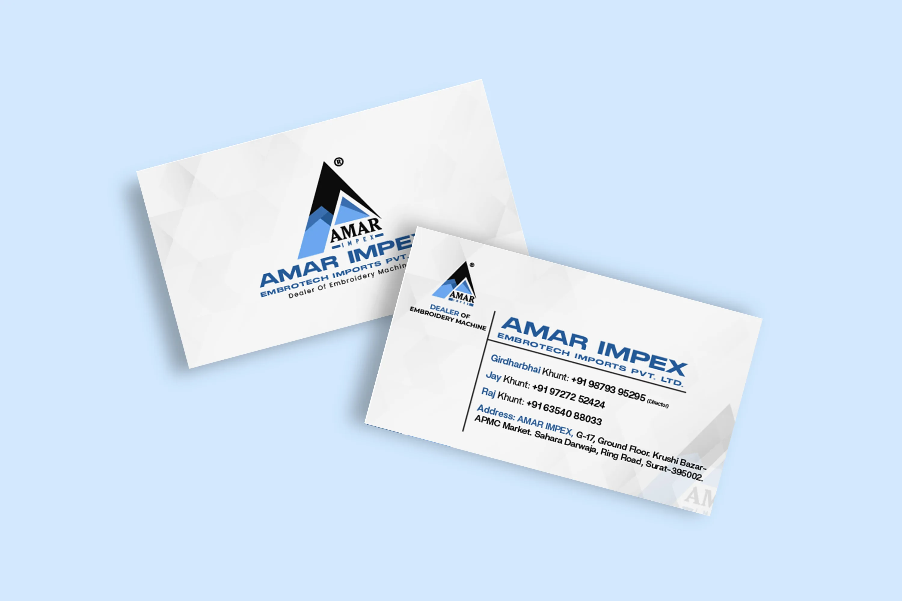Amar Impex – Complete Brand Identity & Marketing Collateral 4