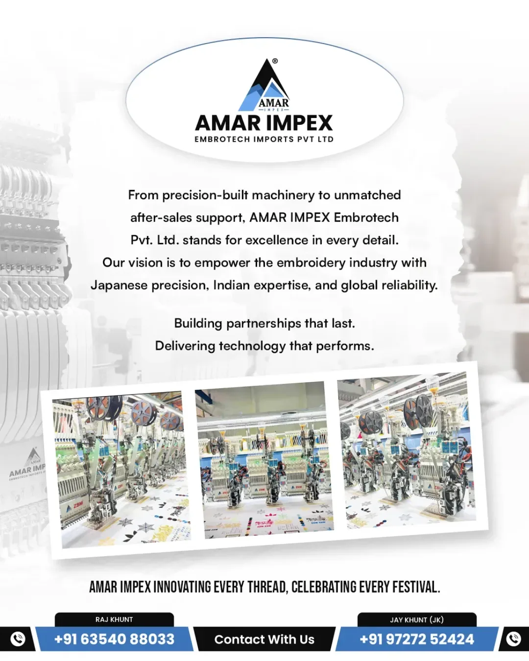 Amar Impex – Complete Brand Identity & Marketing Collateral 9