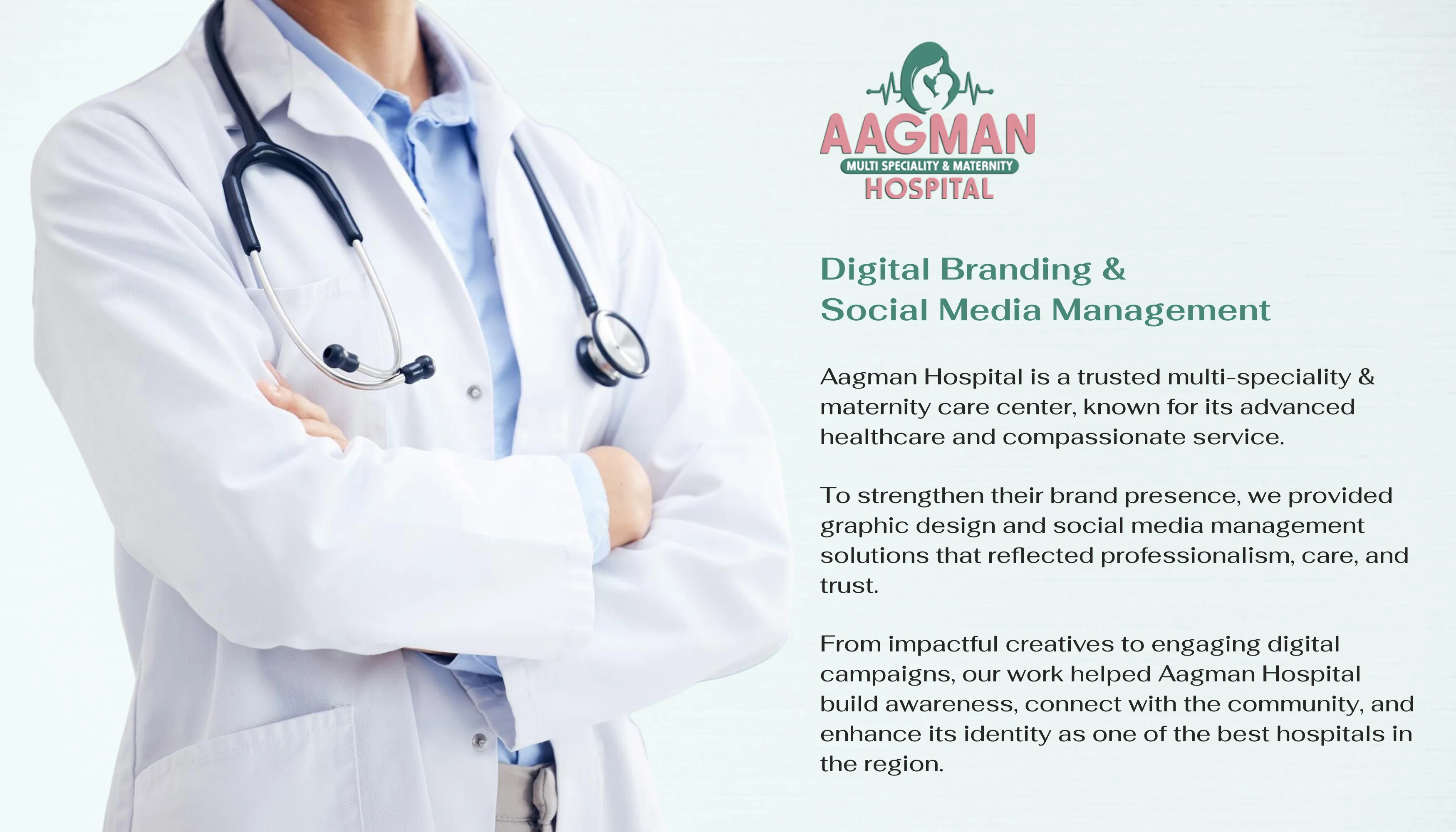 Aagman Multi-Speciality Hospital – Social Media Design & Management 2