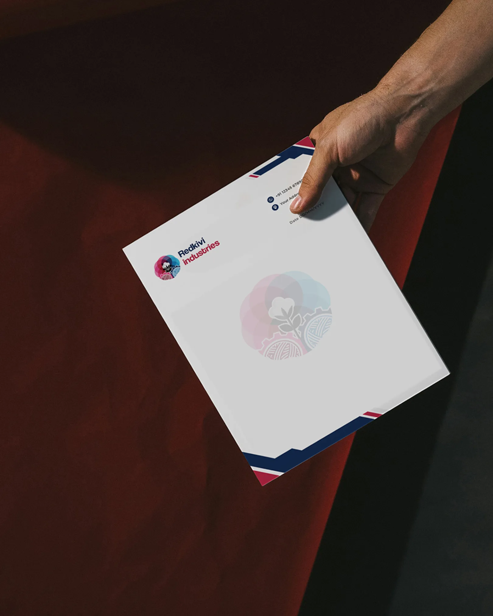 Redkivi Industries – Logo & Corporate Stationery Design 7